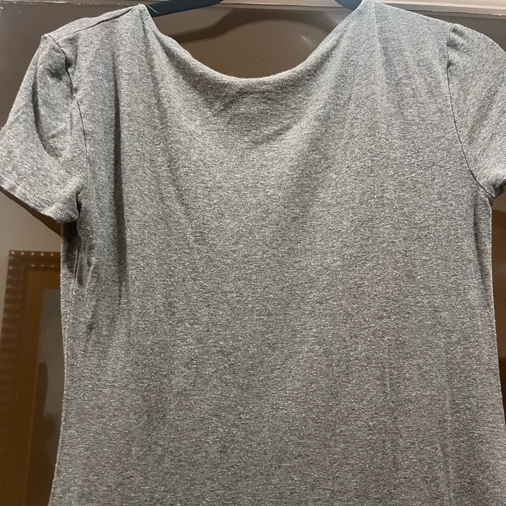 American Apparel Grey T Shirt Dress - Picture 7 of 7